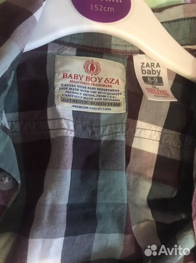 Рубашка детская zara
