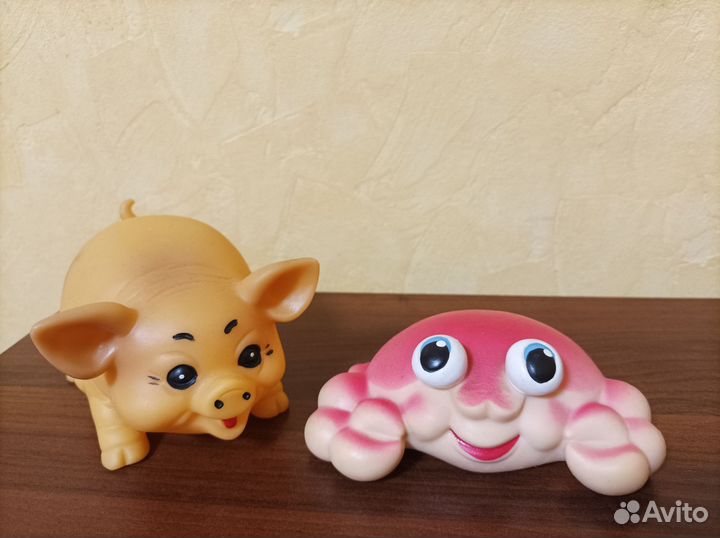 Резиновые игрушки СССР