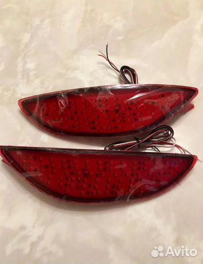 Светодиодные катафоты бампера Hyundai Solaris