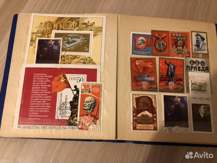 Марки почтовые, СССР, Монголия и тд