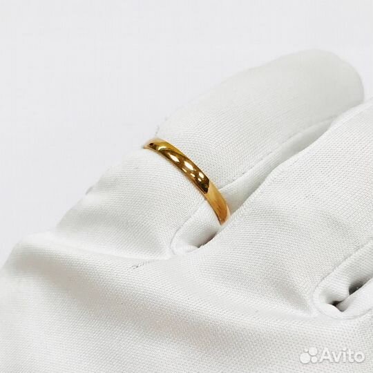 Обручальное кольцо 585 17 размер