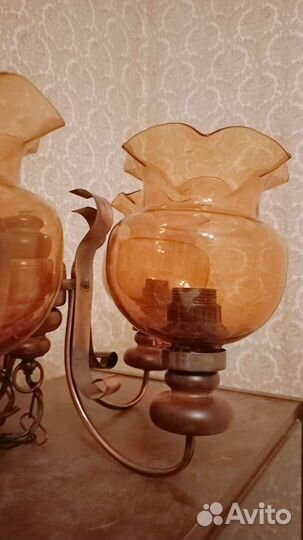 Люстра винтаж Югославия