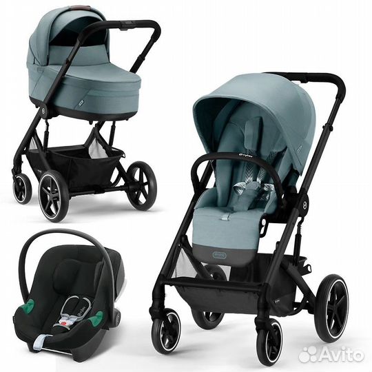 Коляска 3 в 1 cybex balios s lux