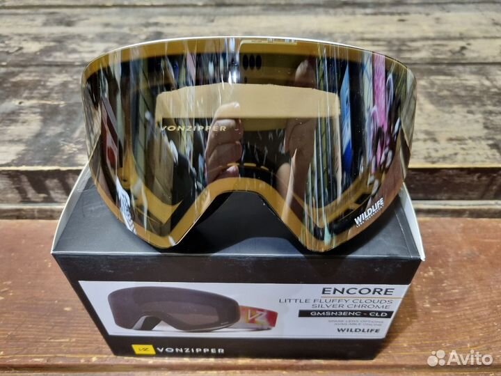 Маска горнолыжная защитная Vonzipper Encore New