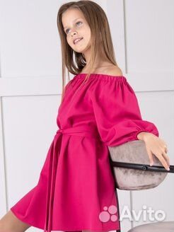 Модное платье для девочки 134-140
