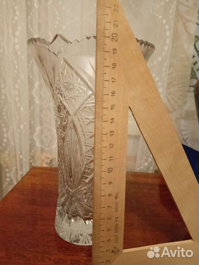 Ваза хрустальная СССР
