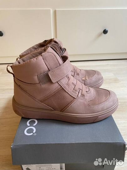 Детские демисезонные ботинки ecco 35 размер