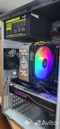 Игровой пк AMD FX-8320 8Ядер/16Gb-RAM/RX-470-4Gb