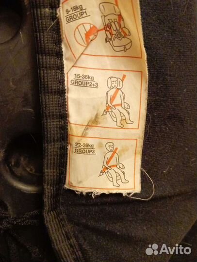 Автомобильное детское кресло от 9 до 36 кг