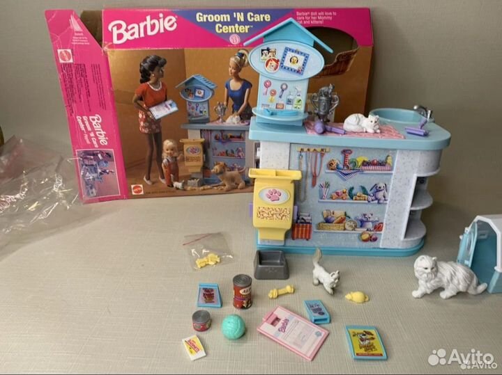 Набор ветеринарный центр Barbie Mattel
