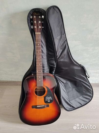 Акустическая гитара fender cd 60s