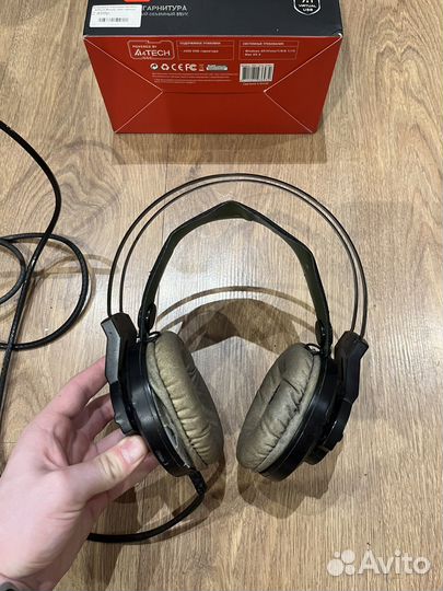 Игровые наушники bloody