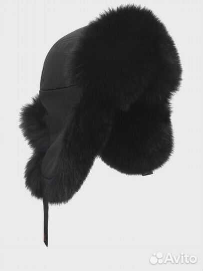 Шапка с мехом лисы Yves Salomon