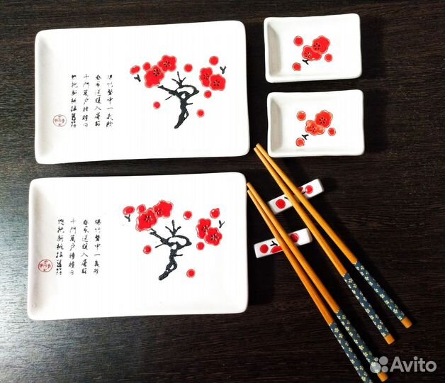 Новая посуда для суши и роллов