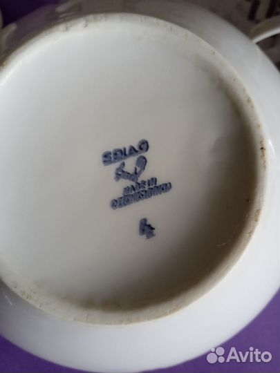 Чайный сервиз Чехословакия (некомплект)