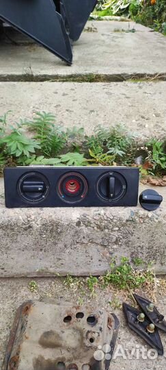 Блок управления печкой Ауди 100 С3