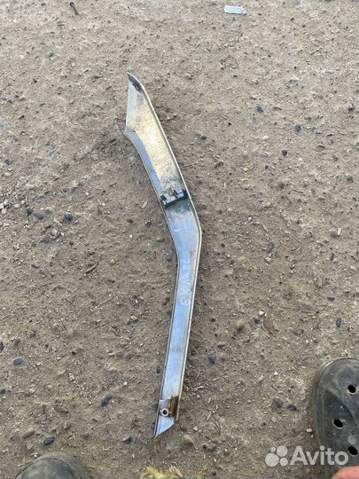 Молдинг бампера мицубиси эклипс передний левый