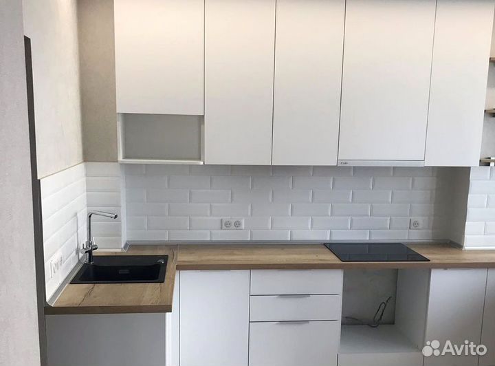 П-образная кухня. Кухонный гарнитур на заказ