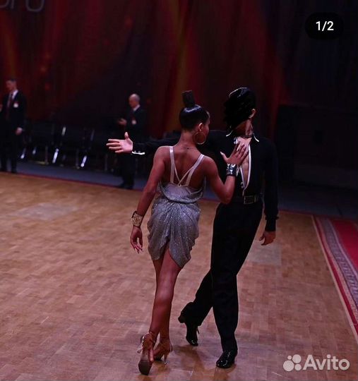 Платье для бальных танцев латина ю2-взрослые
