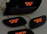 Led подсветка дверных ручек салона BMW X5 E53