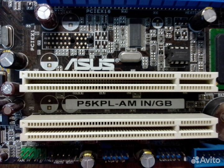 Материнка asus P5KPL-AM IN/GB
