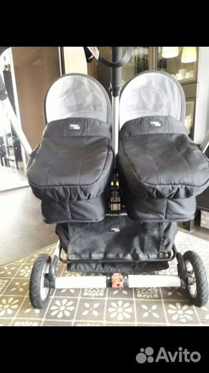 Коляска для двойни