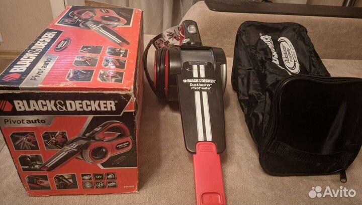 Автомобильный пылесос black & decker