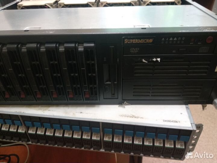 Комплект старых рабочих серверов - 6 штук