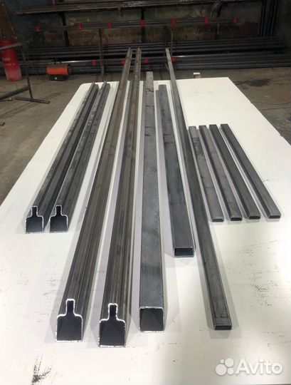 Каркас откатные ворота Т-профиль 2 мм. Проем 4х2