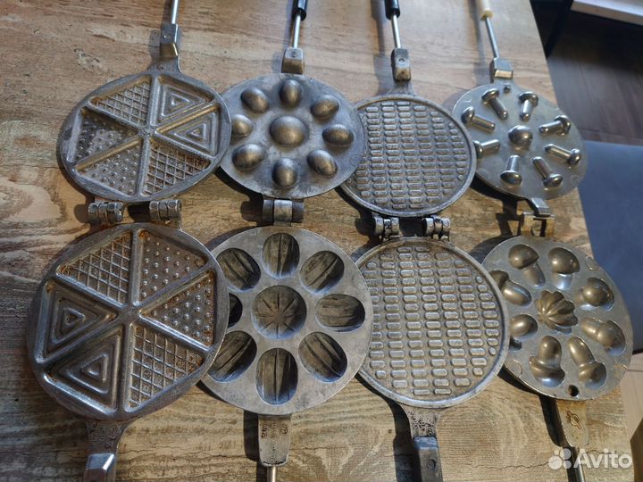 Форма для выпечки печенья и вафель СССР бронь