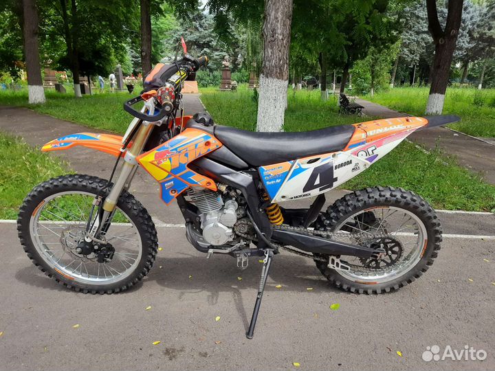 Кроссовый мотоцикл хмото 250