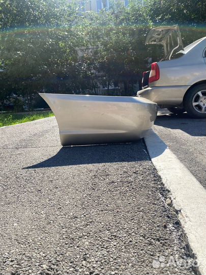 Бампер задний Hyundai Accent 2