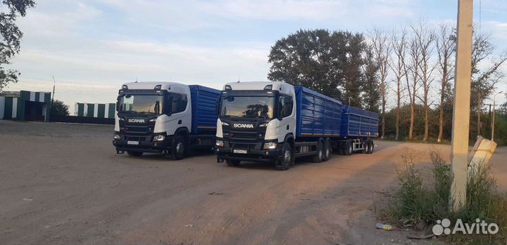 Услуга перевозка сыпучих грузов зерна адр