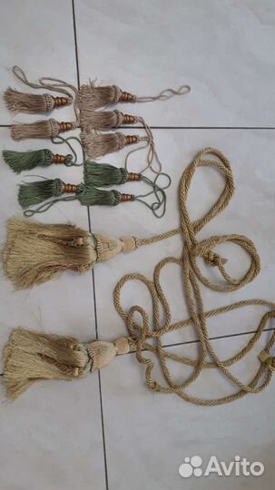 Прихваты для штор новые и б/у