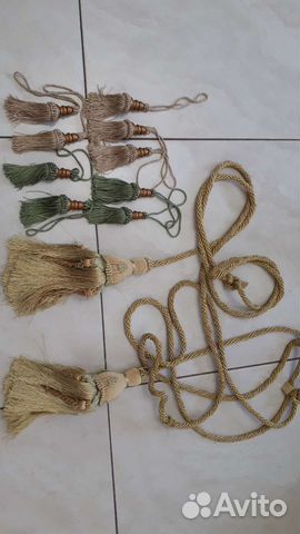 Прихваты для штор новые и б/у