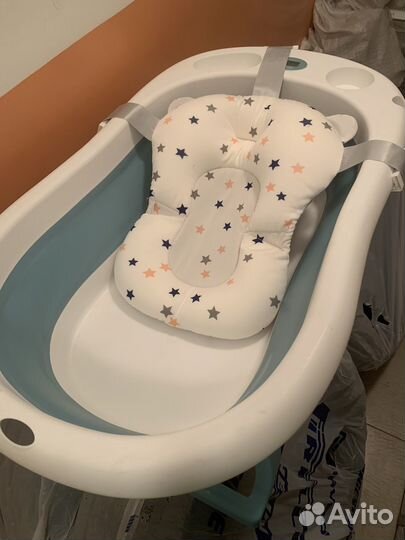 Ванночка для купания с термометром