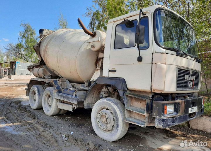 Доставка бетона миксером