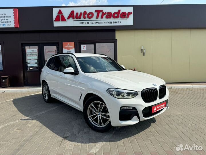 BMW X3 2.0 AT, 2018, 92 800 км