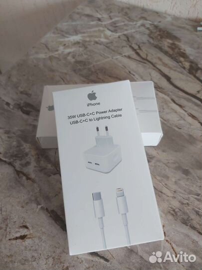 Зарядка на iPhone 20w (быстрая зарядка) + кабель