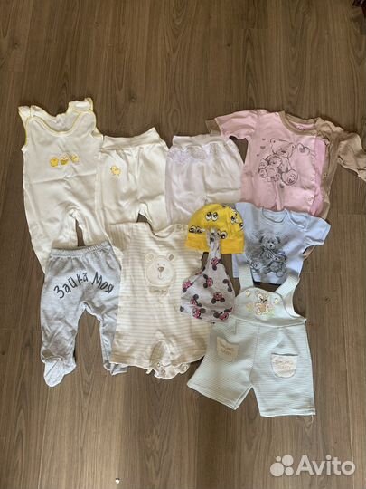 Вещи пакетом на девочку