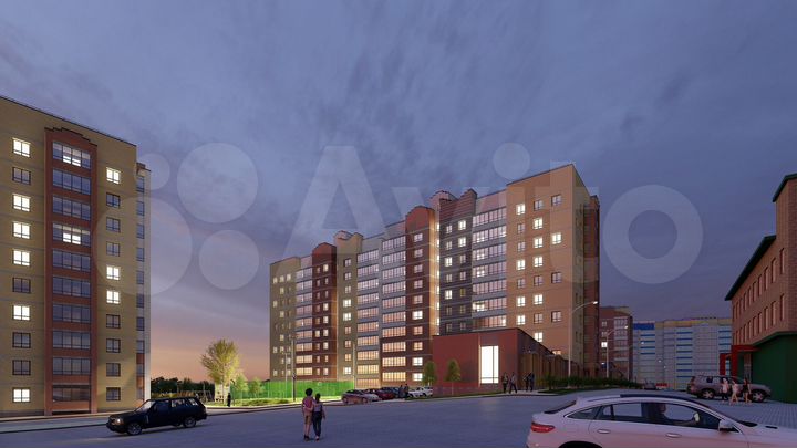 1-к. квартира, 35,1 м², 7/10 эт.