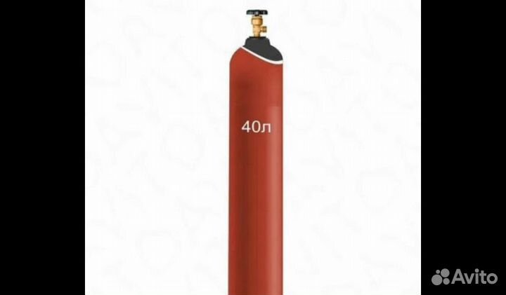 Баллон гелий 40 25 10 л