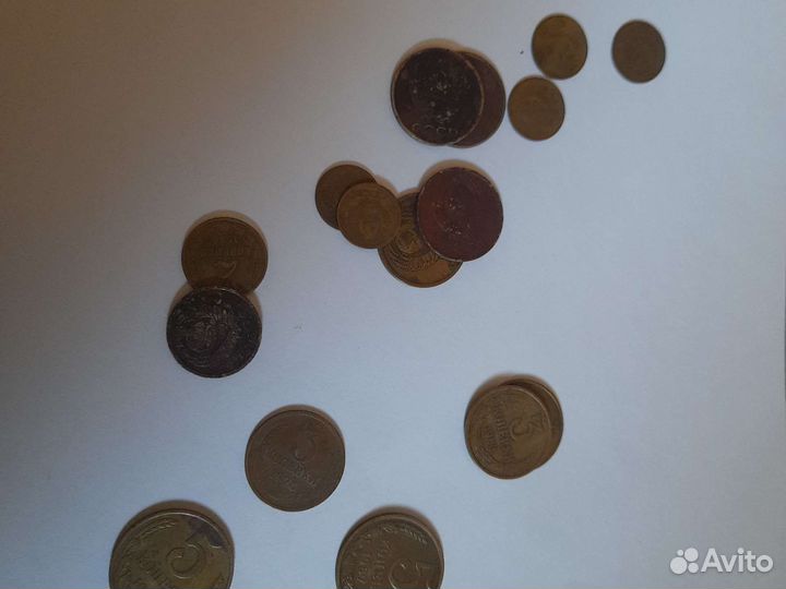 Продажа монет,копейки СССР и рубли 2000годов