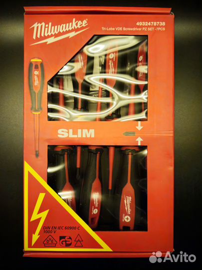 Наборы отверток Milwaukee VDE