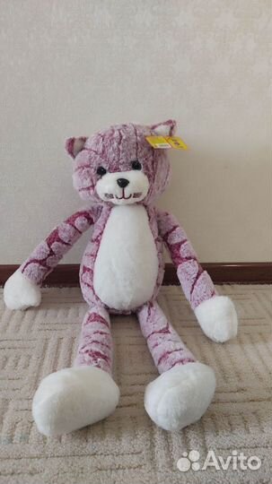 Мягкая детская игрушка Длинный кот плюшевый