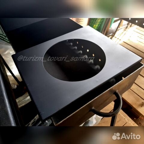 Мангальная плита для казана