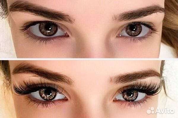 Наращивание ресниц и брови
