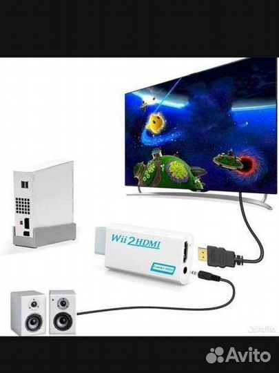 Адаптер конвертер WII на hdmi
