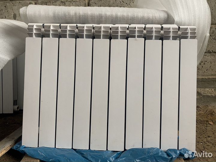 Биметаллический Радиатор На Дом Белый