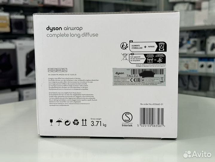 Фен Стайлер Dyson Airwrap Complete Long Diffuse HS